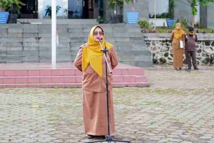 Kepala DLH Kab Solok Pimpin Apel Pagi