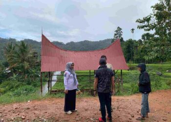 Kadis Kominfo Kabupaten Solok Tinjau Lokasi Titik Penempatan Menara Telekomunikasi