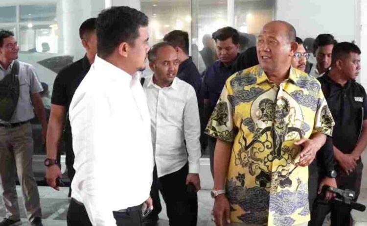 Plt Bupati Langkat Ikuti Rakor Perdana dengan Pj Gebernur Sumut