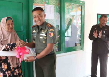 Penutupan Serentak Renovasi Rutilahu Tahun 2023 Secara Virtual, Dandim 0808 Blitar Gelar Baksos