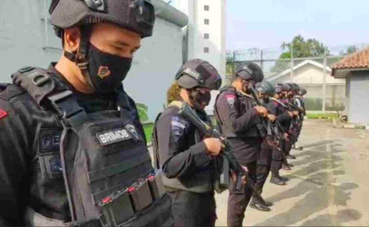 Pengamanan Lapas Khusus Gunung Sindur Berlapis Brimob Pastikan Aman dan Kondusif