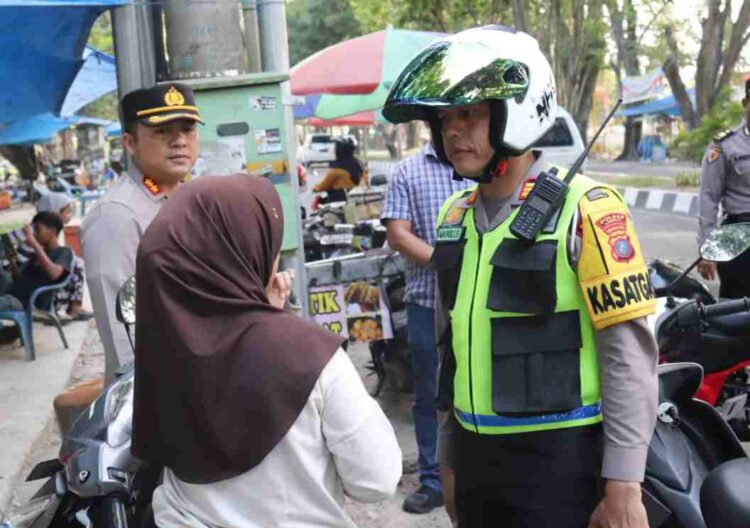 Kapolres Langkat Tinjau Langsung Operasi Zebra Toba 2023 