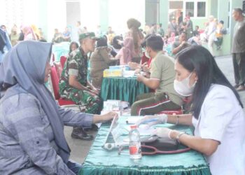 Sambut HUT Ke -78 TNI Tahun 2023, Kodim 0808 Blitar Gelar Baksos