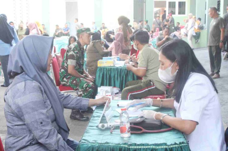 Sambut HUT Ke -78 TNI Tahun 2023, Kodim 0808 Blitar Gelar Baksos