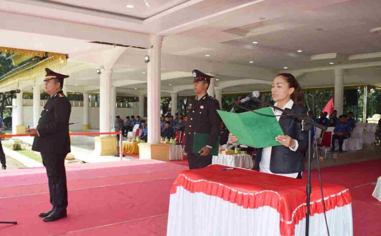 Ketua DPRD Langkat Baca Ikrar di Upacara Hari Kesaktian Pancasila
