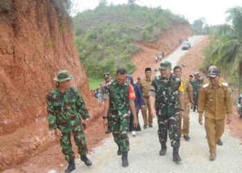 Tim Wasev Mabes TNI AD, Tinjau Sasaran TMMD Ke-118 Kodim 0309 Solok 