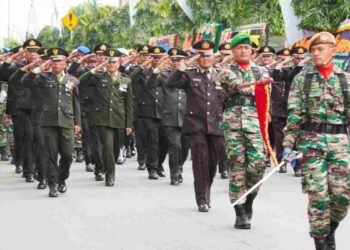 Kodim 0203 Langkat Peringati HUT TNI Ke-78 dengan Meriah