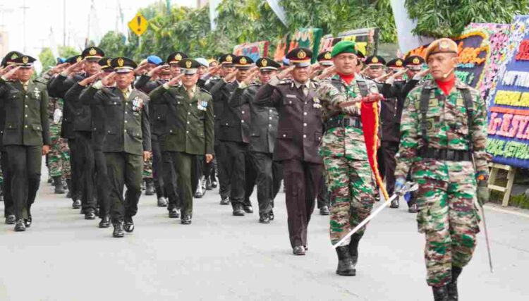 Kodim 0203 Langkat Peringati HUT TNI Ke-78 dengan Meriah