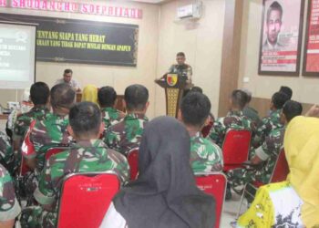 Kodim 0808/Blitar Terima Pelatihan Jurnalistik Dari Media Times Indonesia