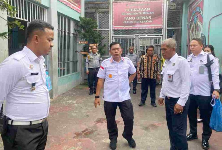 Kakanwil Kemenkumham Sumut Sidak ke Rutan Kelas IIB Tanjung Pura