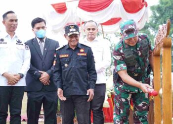 Danrem 032 Wirabraja Tutup Resmi Kegiatan TMMD Ke-118 Tahun 2023 di Nagari Tanjung Alai 