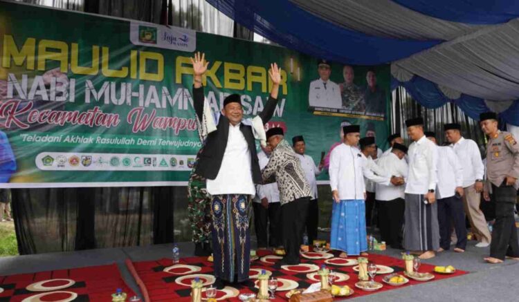 Syah Afandin Apresiasi Maulid di Kecamatan Wampu