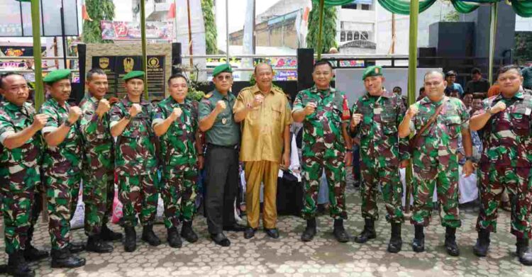Plt Bupati Langkat Buka Turnamen Dam Batu Ceria, Piala Danramil 07/Stabat