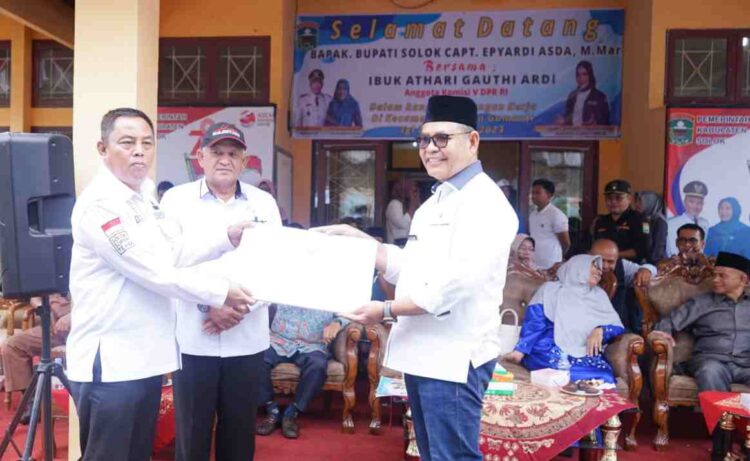 Bupati Solok Temu Ramah dengan Masyarakat Kecamatan Hiliran Gumanti