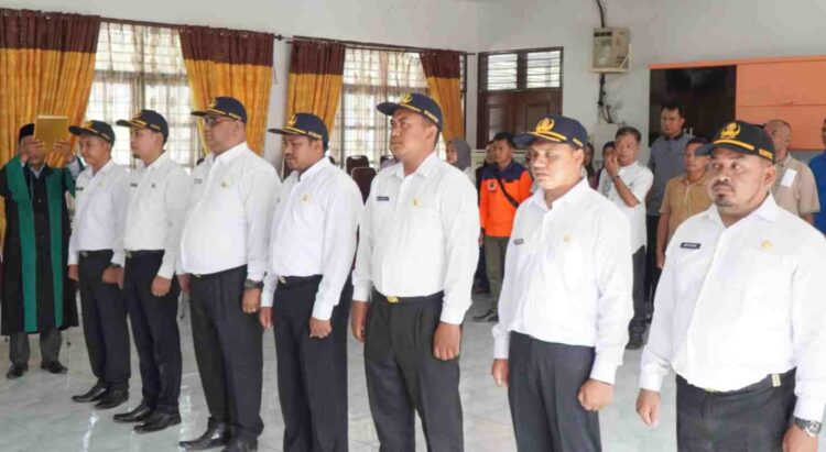 7 Orang Pegawai Pemerintah dengan Perjanjian Kerja di Langkat Dilantik