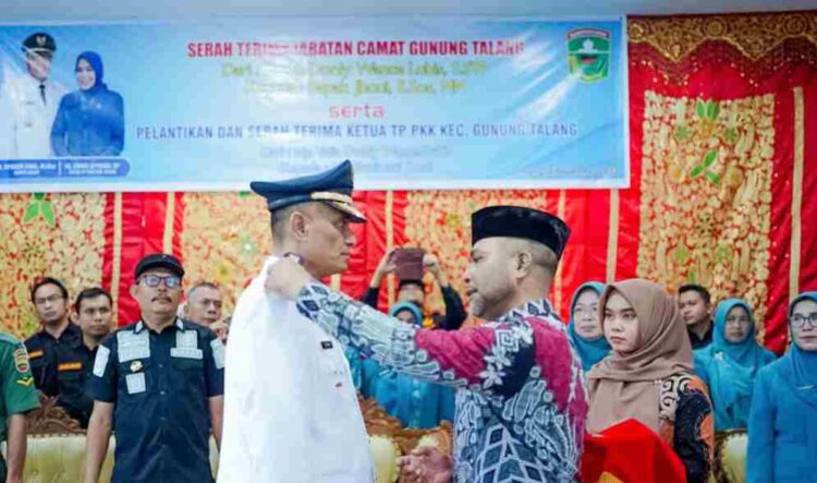 Bupati Solok: Pergantian Camat Tidak Mengurangi Semangat dalam Membangun Kabupaten Solok