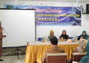 Ketua PKK Langkat Hadiri Sosialisasi Gerakan Masyarakat Makan Ikan untuk Turunkan Angka Stunting