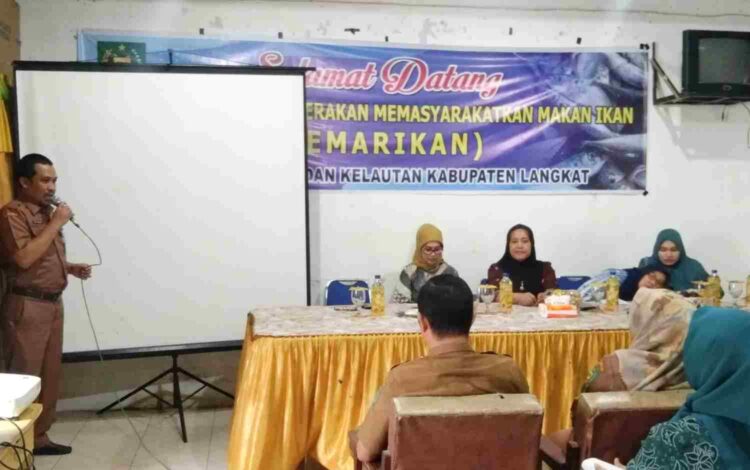 Ketua PKK Langkat Hadiri Sosialisasi Gerakan Masyarakat Makan Ikan untuk Turunkan Angka Stunting