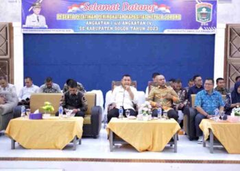 Bupati Solok Buka Pelatihan Peningkatan Kapasitas Kepala Jorong