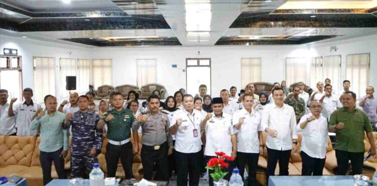 Plt Bupati Langkat Hadiri Kegiatan Rapat Pembentukan P4GN dan PN Bagi Kecamatan