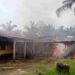 Tiga Rumah di Langkat Terbakar Menjelang Siang