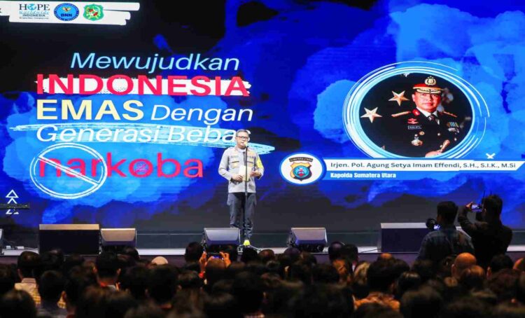 Kapolda Sumut: Generasi Muda untuk Menghindari Narkoba Demi Masa Depan yang Cerah Sehat