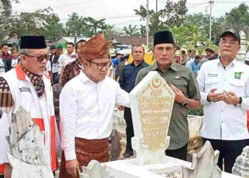 Polres Langkat Beri Pengamanan Kunjungan Cawapres H. Abdul Muhaimin Iskandar di Langkat