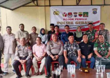 Polres Langkat Gelar Kegiatan Pojok Pemilu untuk Pemilu Damai