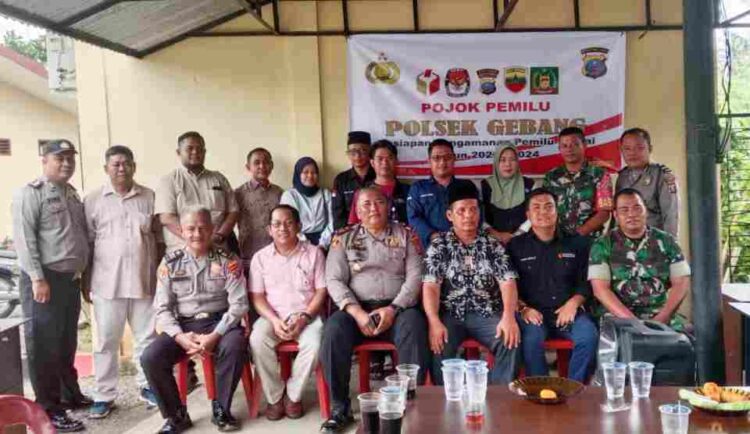 Polres Langkat Gelar Kegiatan Pojok Pemilu untuk Pemilu Damai