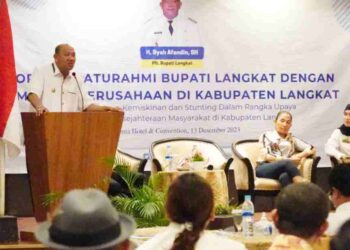 Silaturahmi dengan Pimpinan Perusahaan, Syah Afandin Ajak Bersama Mengeluarkan CSR