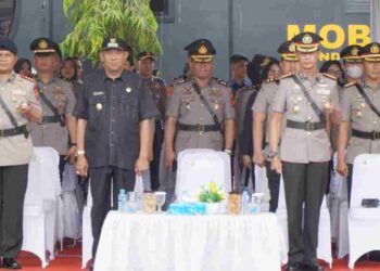 Plt Bupati Langkat dan Kapolda Sumut Hadiri Penutupan Pendidikan Bintara Polri SPN Hinai
