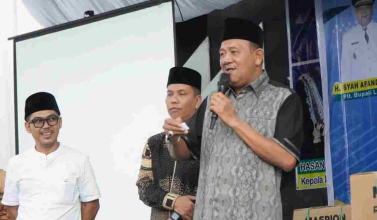 Plt Bupati Langkat Lauching Aplikasi Simendai Miliki Desa Ara Condong