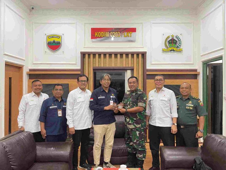 TNI-Polri Siap Dukung Persiapan Lokasi Pengeboran Sumur Migas EMP Gebang Limited di Tanjung Pura