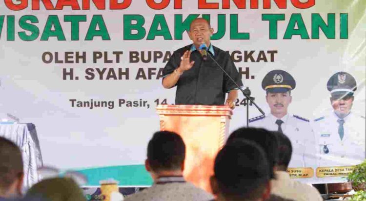 Plt Bupati Langkat Meyakini Wisata Bakul Tani Pangkalan Susu Tingkatkan Ekonomi Masyarakat