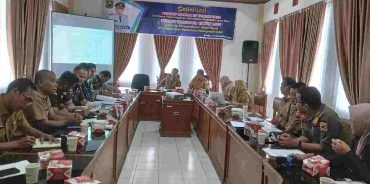 Pemkab Solok Gelar Rapat Kerja serta Sosialisasi Penangan Benturan Kepentingan dan Pemberantasan Gratifikasi