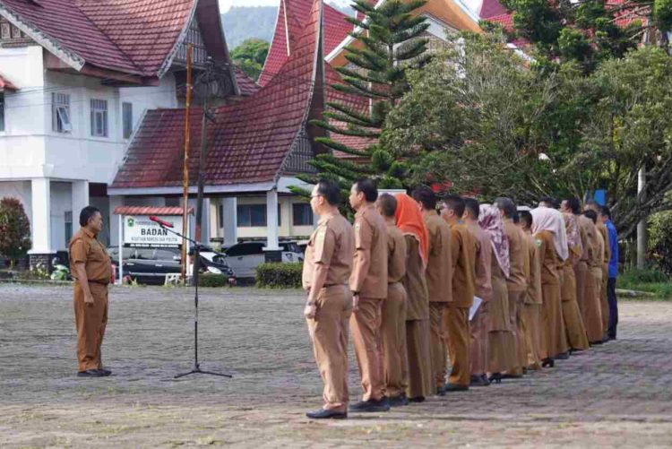 Apel Pagi Pemerintah Kabupaten Solok Dipimpin Kadis Pertanian