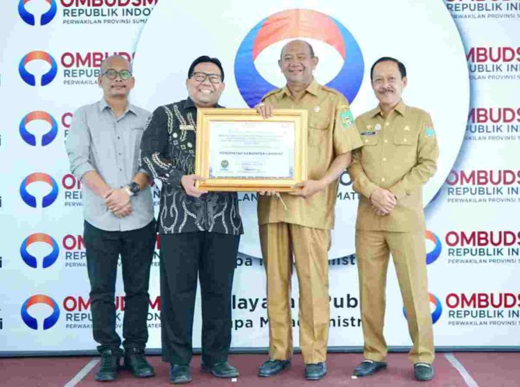 Penilaian Ombudsman, Kabupaten Langkat Peringkat Ke-5 di Provinsi Sumut