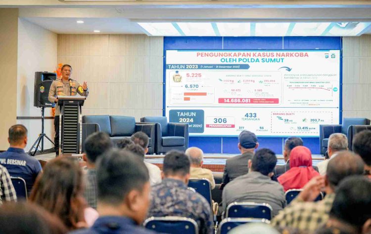 Keynote Speaker di Kampus FISIP USU, Kapolda Sumut Serukan Narkoba Musuh Bersama!