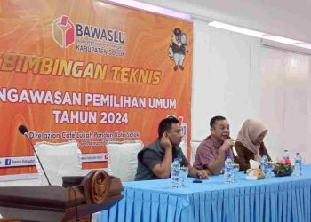 Bawaslu Kabupaten Solok Gelar Bimtek Pengawasan Pemilu Tahun 2024