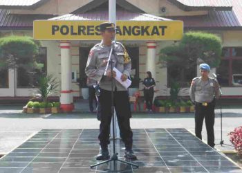 Polres Langkat Siap Amankan Tahapan Kampanye Pemilu 2024