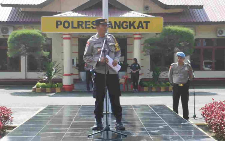 Polres Langkat Siap Amankan Tahapan Kampanye Pemilu 2024