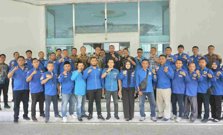 Pj Bupati Langkat Terima Kunjungan Silaturahmi KNPI