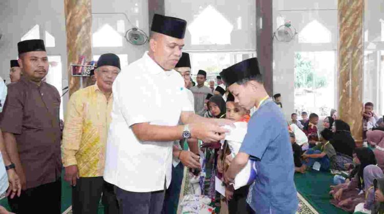 Pj Bupati Langkat Puji Kinerja Kades dan BPAY Desa Banyumas