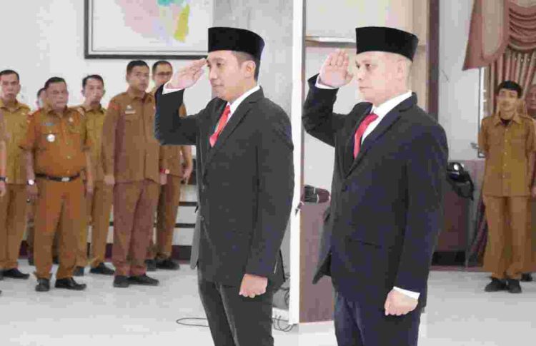 Pj Bupati Lantik Pejabat Eselon II di Langkat, Termasuk Kadis Komimfo