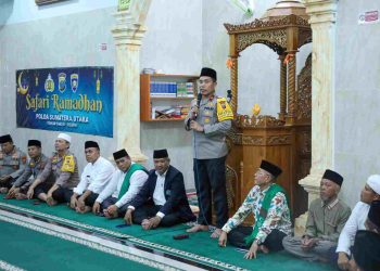 Wakapolda Sumut Lakukan Safari Ramadhan ke Langkat