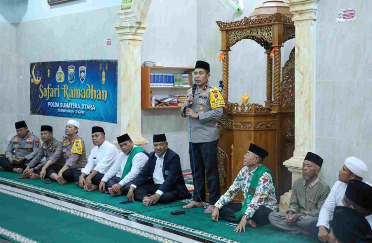 Wakapolda Sumut Lakukan Safari Ramadhan ke Langkat