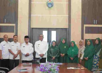 Pj Bupati Langkat Terima Audensi Majelis Taklim dan Zikir Al-Haura Sumut