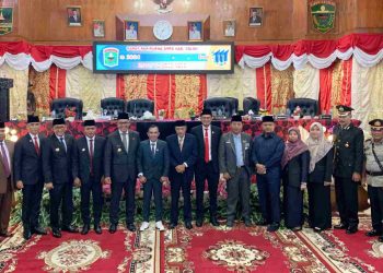 DPRD Kab Solok Menggelar Sidang Paripurna HUT Kabupaten Solok Ke-111