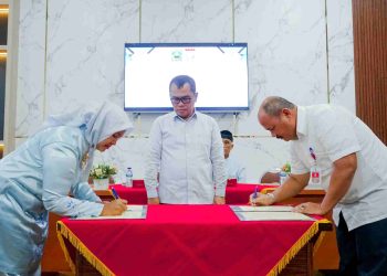 DKUKMPP Kabupaten Solok Laksanakan Mou dengan DKUKMPP Kabupaten Kampar