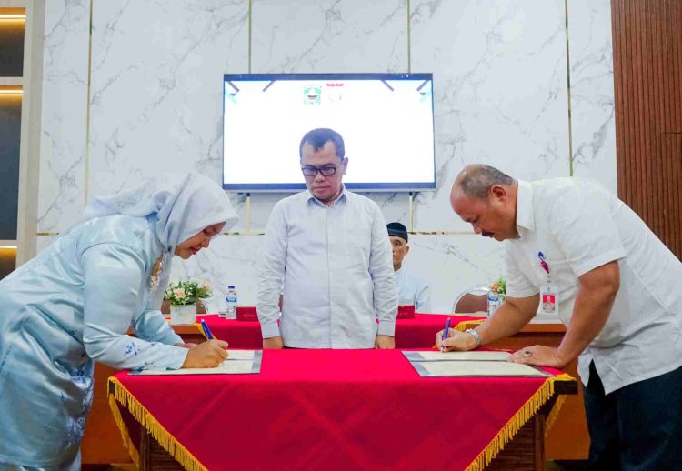 DKUKMPP Kabupaten Solok Laksanakan Mou dengan DKUKMPP Kabupaten Kampar